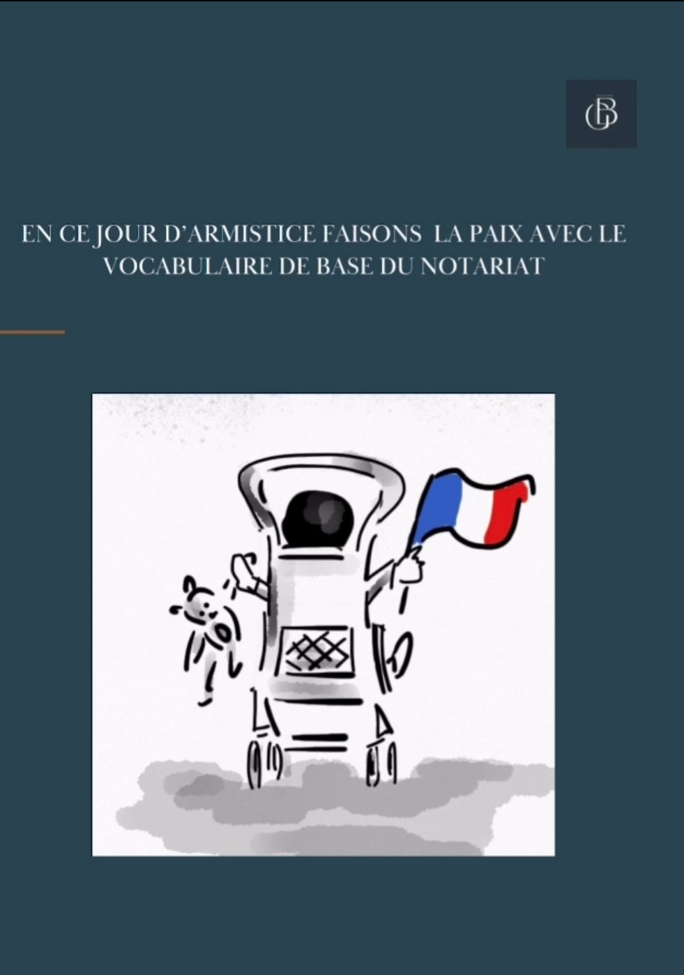 Paix avec le vocabulaire notarial